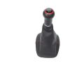 Gear Knob With Leather Boot Compatible With Vw Golf 4 - 5 Speed