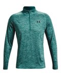Men's Ua Tech Zip Long Sleeve - Cerulean XXL