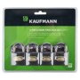 Kaufmann 4 Piece Steel Lock Set Bulk Pack Of 2 40MM