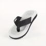 Men's Solid Color Lightweight Flip Flops Comfy Non Slip Casual Durable Eva Thong Sandals For Men's Outdoor Activities