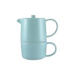 Maxwell & Williams Cafe Life Tea For One With Infuser Cloud