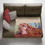 I Have The Courage Light Weight Fleece Blanket By Adele Geldenhuys