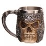 Smkf Stainless Steel Skull Coffee Mug For 3D Design
