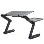 Adjustable Laptop Stand With A Cooling Fan & Mobile Phone Holder