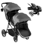 Deluxe Duo Front & Back 2 In 1 Stroller