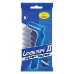 Laser 2 Male Disposable Razors 5+1