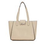 K signature Medium Tote -trench Beige