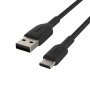 Belkin Boostcharge Braided USB C Charger Cable Usb-c To Usb-a Cable USB Type C Charging Cable For Iphone 15 Samsung Galaxy S24 Google Pixel