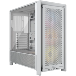 FRAM E 4000D Rs Argb Mid-tower PC Case 3X Rs Argb Pwm Fans White