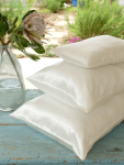 Classic Silk Ivory Pillowcases Gift Idea - King 50X90