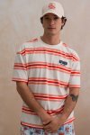 Striped Boxy T-Shirt - XL Off White