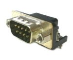 9 Way D Sub R a Pcb Mount Connector - Female