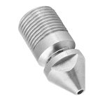 Stainless Steel SS304 Pressure Sewer Cleaning Pipe Drain Jetting Nozzle 3 8BSP Male Thread Sturdy For Industrial Tube And Pipe C