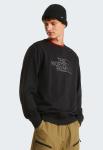 M Drew Peak Crew Black - Black 2XL