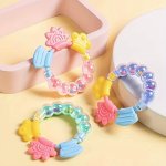 Baby's First Teether & Rattle Set - Soothing Teething Toy For Infants 0-12 Months Perfect Birthday Or Holiday Gift - Available I