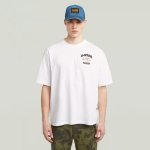 G-star Raw Mens Running Dog Back Gr Boxy T-Shirt White - White 2XL