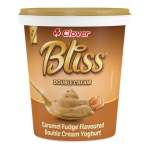 Clover Bliss Caramel Fudge Double Cream Yoghurt 1KG