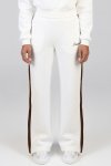 Sissy Boy Womens Wide Leg Track Pants In Off White - Off White XL