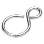 S-hooks Close Chrome Plated 2.0X5.5/12MM 2PC