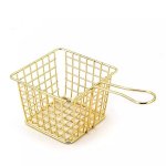 Goldair Gold Serving Basket - Large
