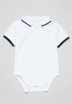 PoP Candy Collared Romper-white
