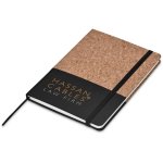 Denki Cork A5 Hard Cover Notebook - Solid White