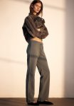 Straight Joggers - Khaki Green Marl