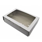 Cupcake Box 12 Up + Window – White