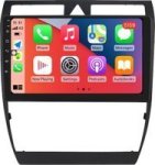 Car Radio Bluetooth Carplay Gps Navigation For Audi A6 C5 1997 - 2004 S6 2 1999 - 2004 RS6 1 2002 - 2006