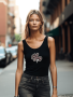 Girl Gang Vest - Black - Medium