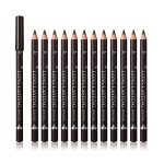 Sumeitang 12 Pcs Dark Brown Eyebrow Pencil Eyeliner Makeupsoft Texturedeasy To Colorwaterprooflong Lasting Eyebrow Tint Pen For