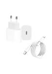 Apple 20W Pd Fast Charger For Iphone With Usb-c To Lightning Cable