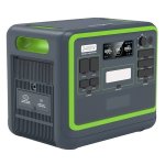 GIZZU Hero Pro 2048WH 2400W Ups Fast Charge LIFEPO4 Portable Power Station