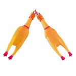 Chicken Dog Toy - Pack Of 2