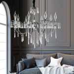 Romanov 8 Light Crystal Chandelier