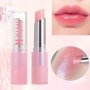 2 Pcs Long Lasting Tinted Lip Balm Color Change With Temperature-changing Non-fading Non-stick Cup Makeup Jelly Lipsticks Valentine's Day Gifts Contain Plant Squalane