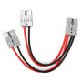 50A 600V Battery Charger Fast Disconnect Plug Wire Connector With 1FT Cable
