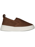 Brown Slip On Sneakers - 0 Brown