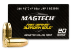 Magtech 9MMS Jhp+p 85GR Ammo