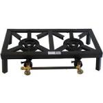 Cast Iron 2 Plate Table Top Gas Stove