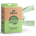 - Poop Bags Unscented With Handles 270 Bags