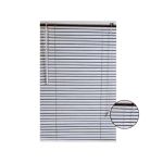 25MM 160 X 160CM Woodgrain Pvc Blinds Silver