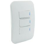 Three Lever One-way Switch With Locator - White - Buy Online At 7 Triple 7