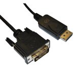 MICROWORLD Display Port To Dvi Cord 1.8MTR Dvi-d