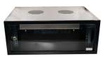 4U 400MM Solid Wall Box - Black