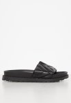Padded Flatform Slide - Black