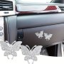2024 New Product: Diamond-Inlaid Butterfly Car Sticker - Bear Claw Body Sticker - DIY Patch - Car Interior Decoration - Plastic Material