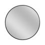 30X30CM Round Mirror Sticker With Slim Frame - Decorative Wall Mirror