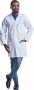 Lab Coat White Long Sleeve With Pockets Different Sizes