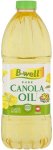 Pure Canola Oil Plastic Bottle